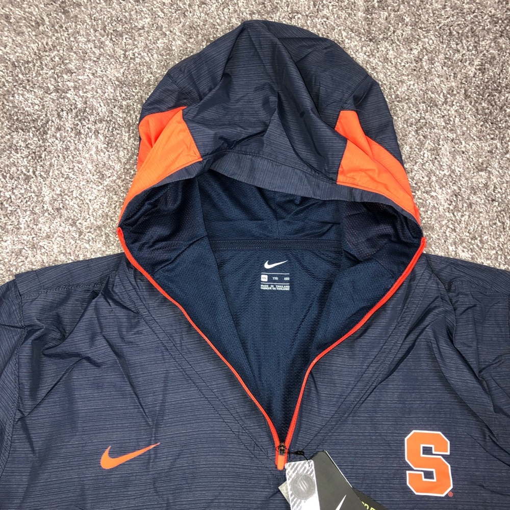 Nike On Field Repel Syracuse University Sideline Mens Hooded Jacket Sz L CQ5235 - Picture 4 of 11